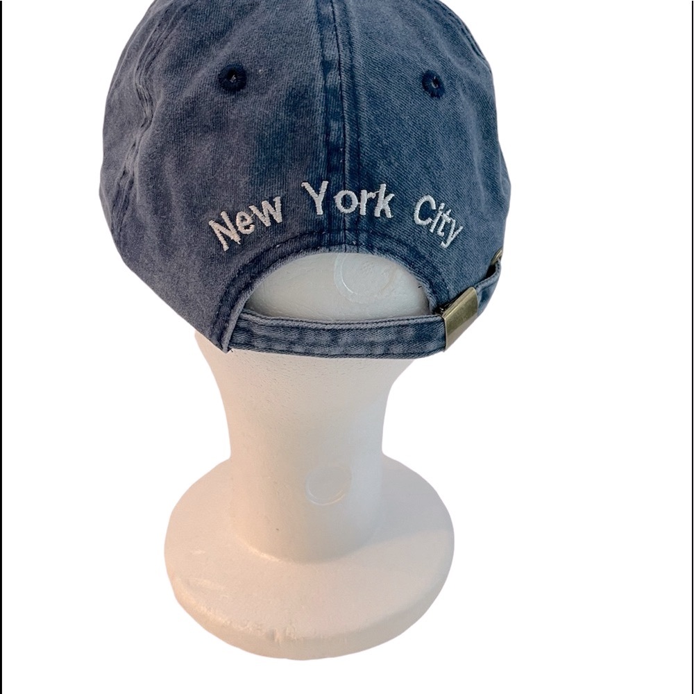 New York City Denim Hat Embroidered Cap New With Tags - Picture 2 of 2